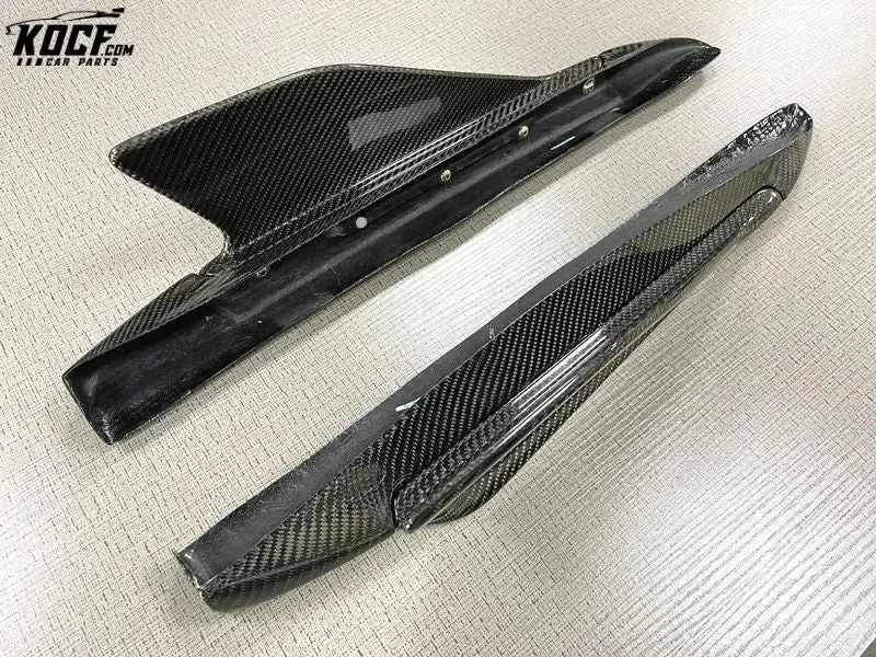 2017  R8 4S Side Skirts Blade Splitter CRP Style Carbon Fiber Side Skirts Winglets For Audi R8 V10 New R8
