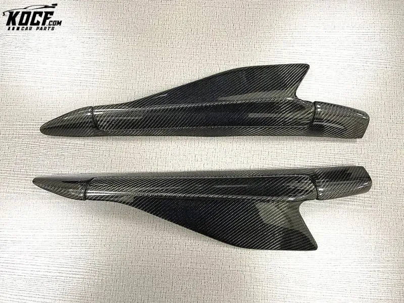 2017  R8 4S Side Skirts Blade Splitter CRP Style Carbon Fiber Side Skirts Winglets For Audi R8 V10 New R8