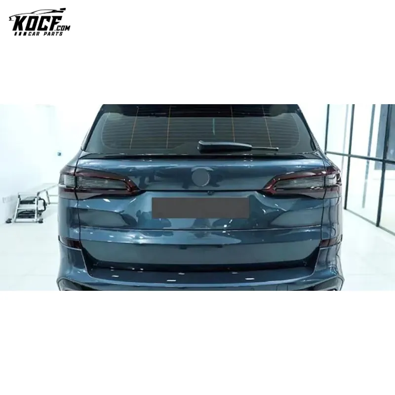 2019 X5 G05 M sport Body kit Gloss Black Front Bumper Lip Splitter Side Skirts Spoiler Diffuser set For BMW X5 G05