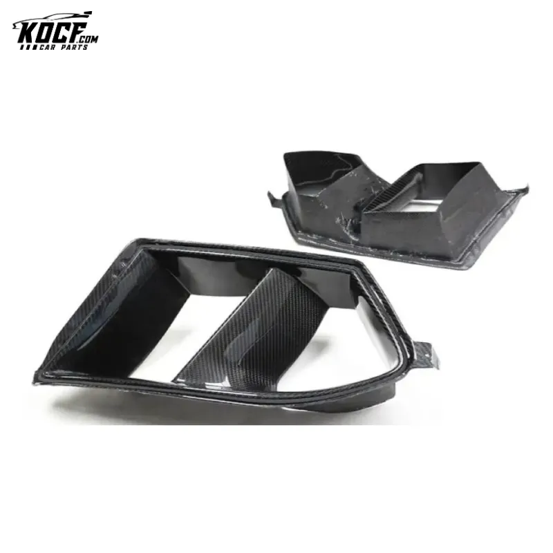 2021  MP Style Carbon FIber Front Bumper Lower Grills Air Intake Side Vent For BMW G8X M3 M4