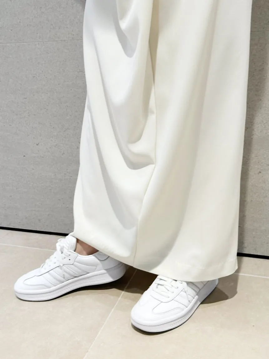 Asymmetrical Ruched High-Waist Maxi Skirt