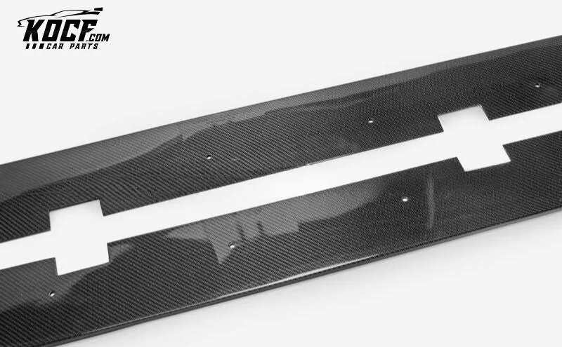 Audi A3 S3 Rs3 8v Stanceworkz Spec-LM Real Carbon Fiber Side Skirt Extension