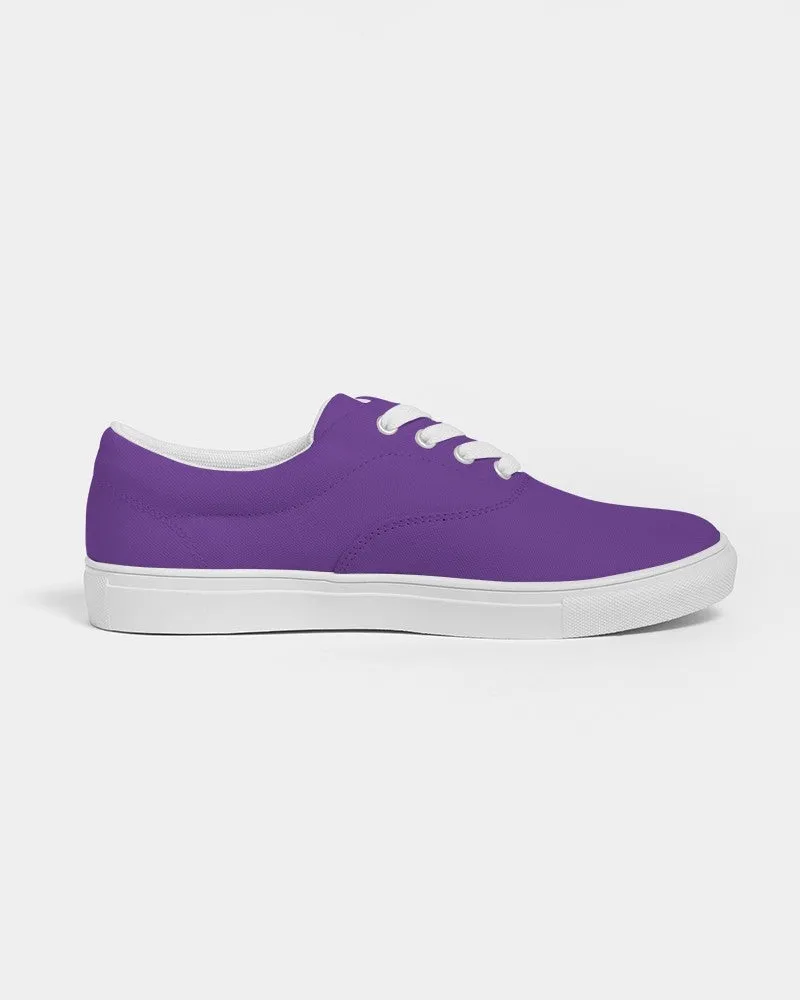Bright Violet Women's Canvas Sneakers | Women's | Bright Pure Violet | C75M100Y0K0