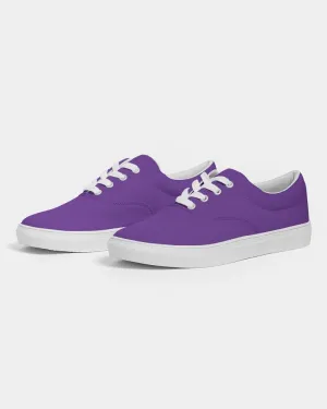 Bright Violet Women's Canvas Sneakers | Women's | Bright Pure Violet | C75M100Y0K0