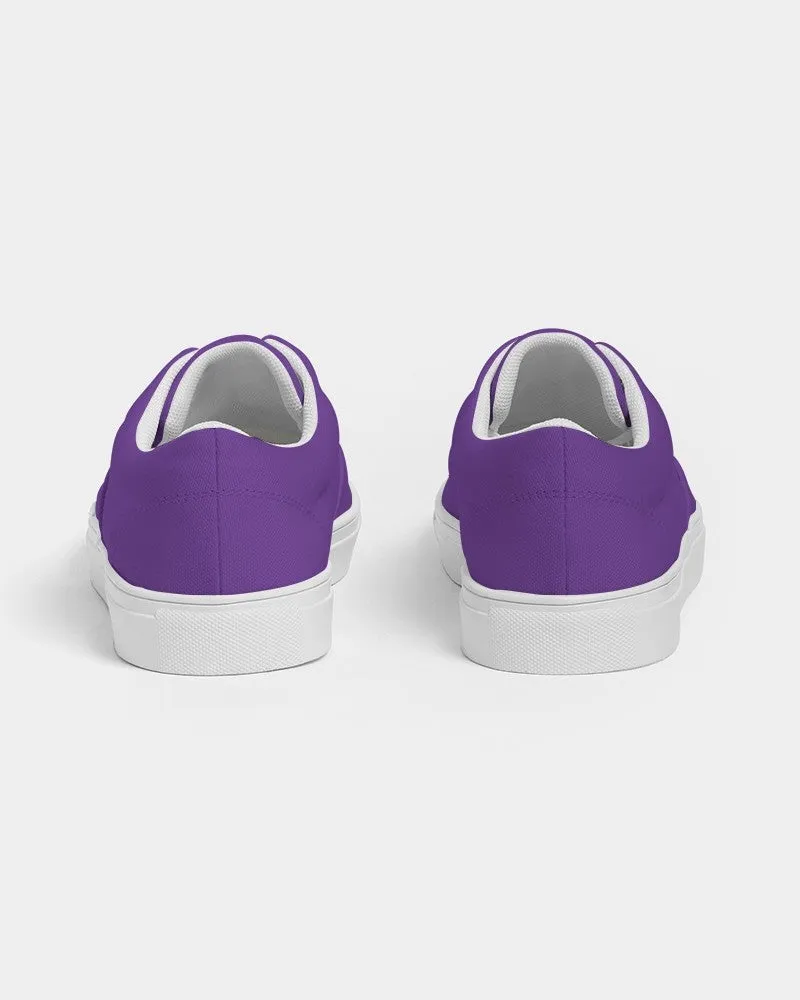 Bright Violet Women's Canvas Sneakers | Women's | Bright Pure Violet | C75M100Y0K0