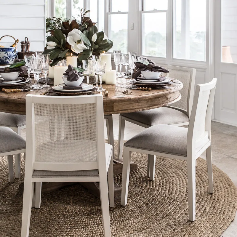 Calais Dining Chair (Antique White)