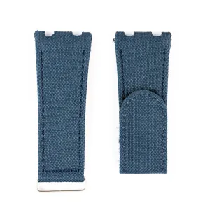 Custom Navy Blue Nylon Strap for Audemars Piguet Royal Oak Offshore 44