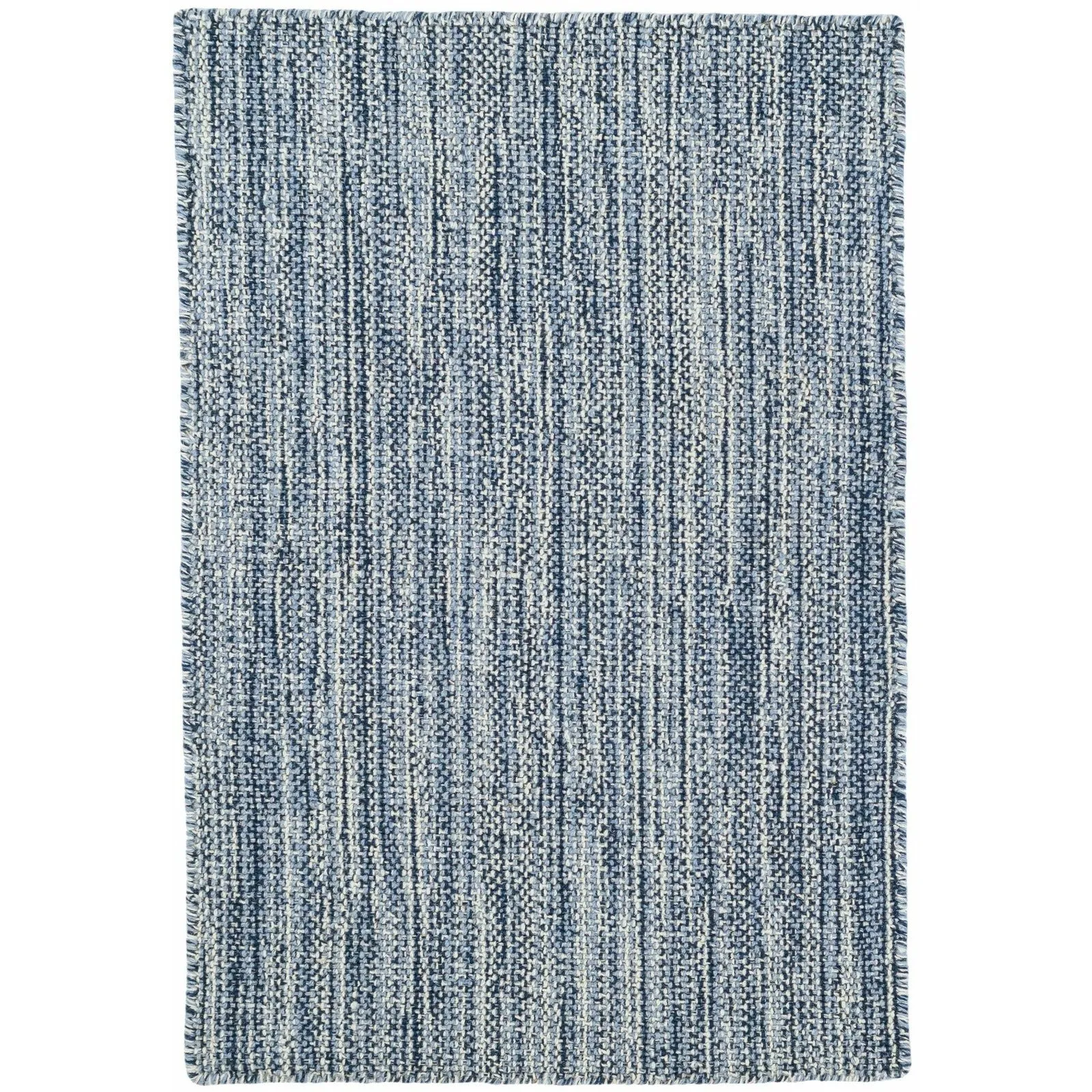 Dash & Albert Bella Navy Woven Wool Rug