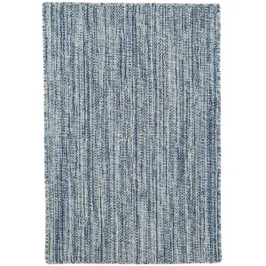 Dash & Albert Bella Navy Woven Wool Rug