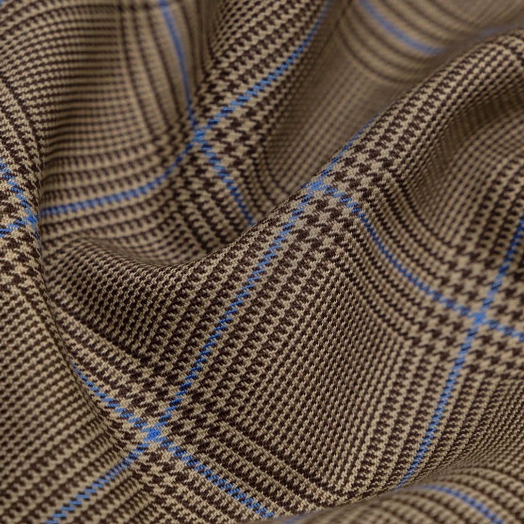 Deadstock Glen Plaid Wool Suiting - Heritage
