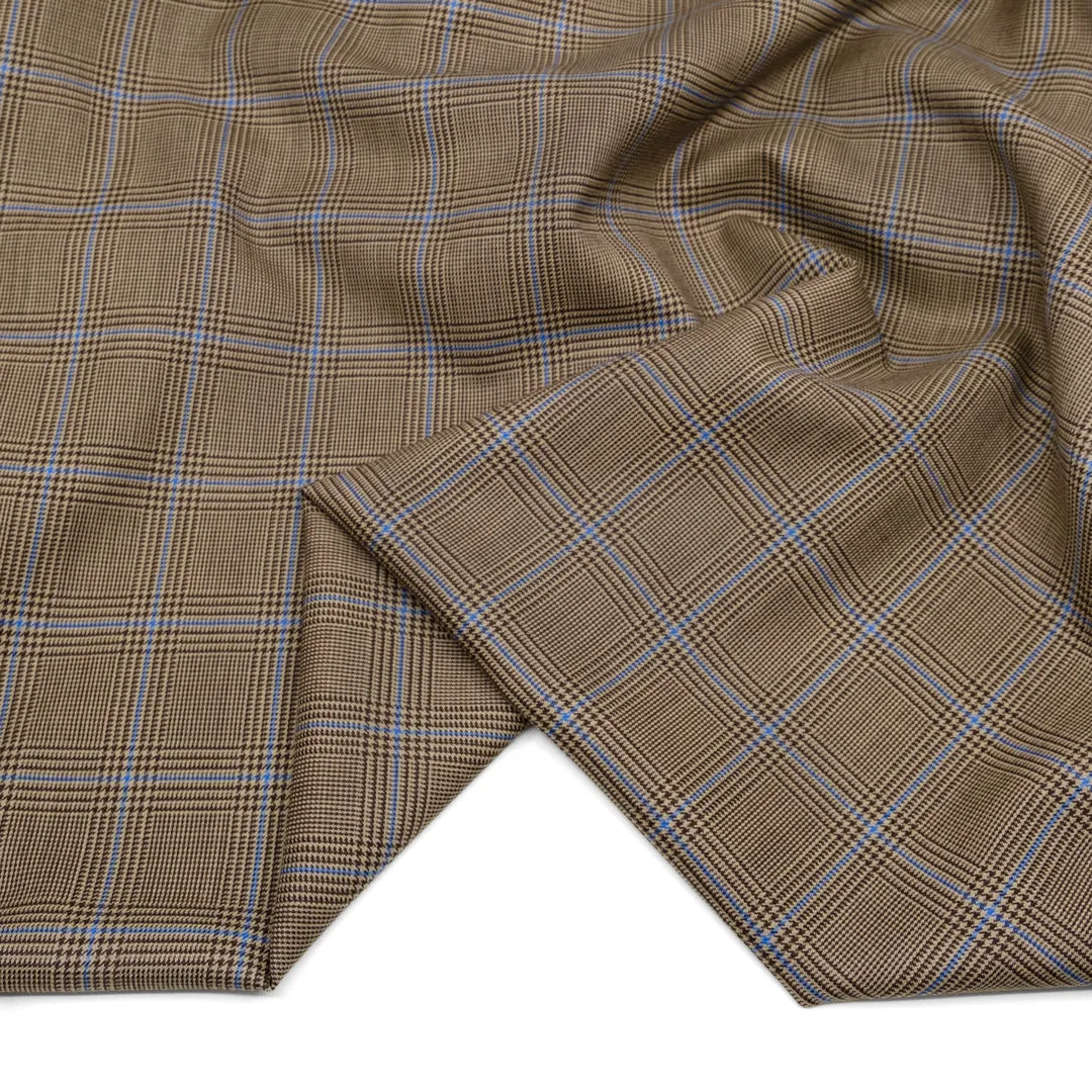 Deadstock Glen Plaid Wool Suiting - Heritage