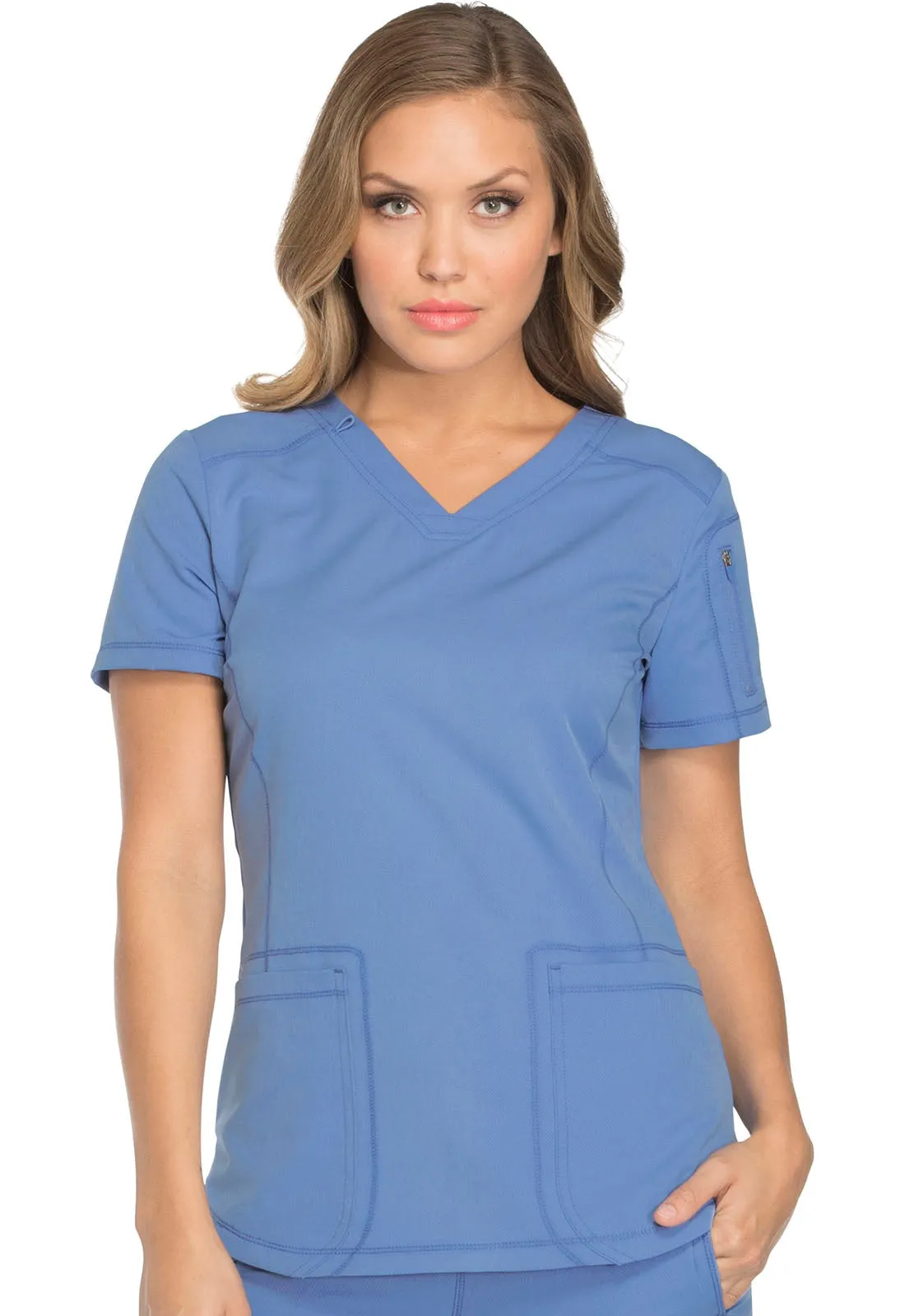 Dickies Women's Dynamix V-Neck Scrub Top