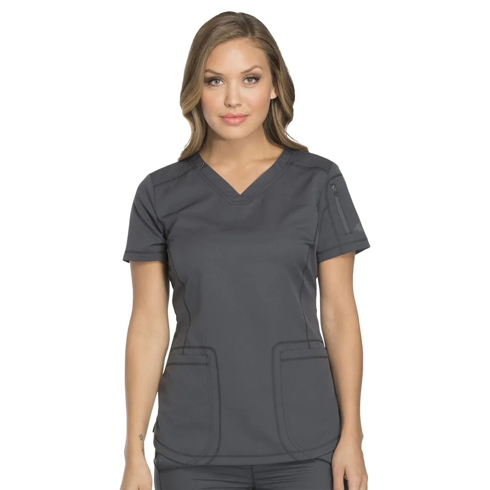Dickies Women's Dynamix V-Neck Scrub Top