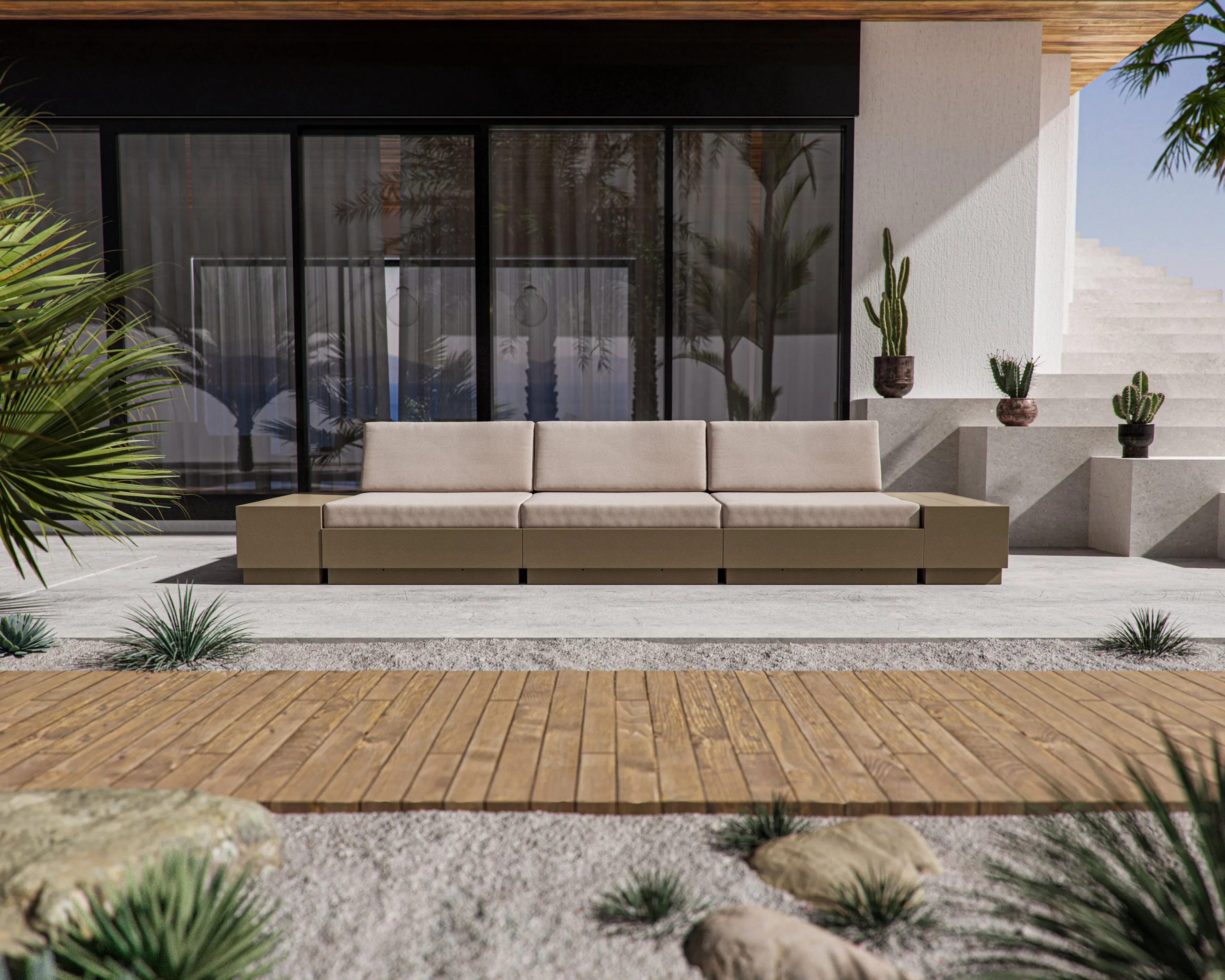 Elevate Straight Sectional