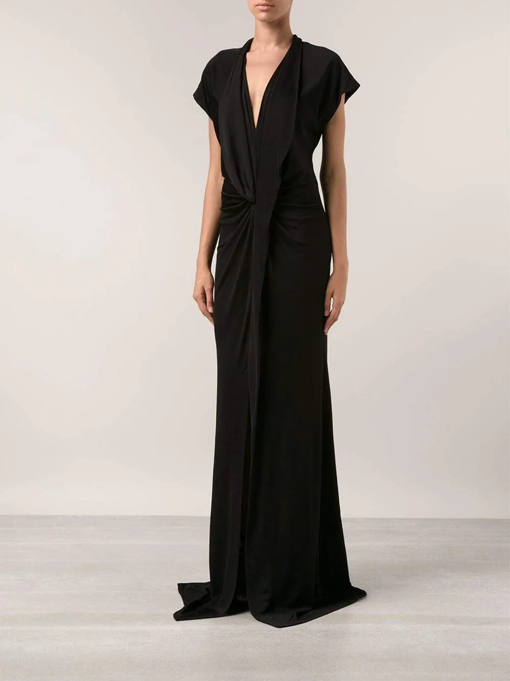 Front Slit Gown