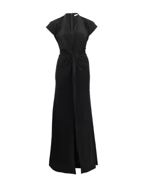 Front Slit Gown