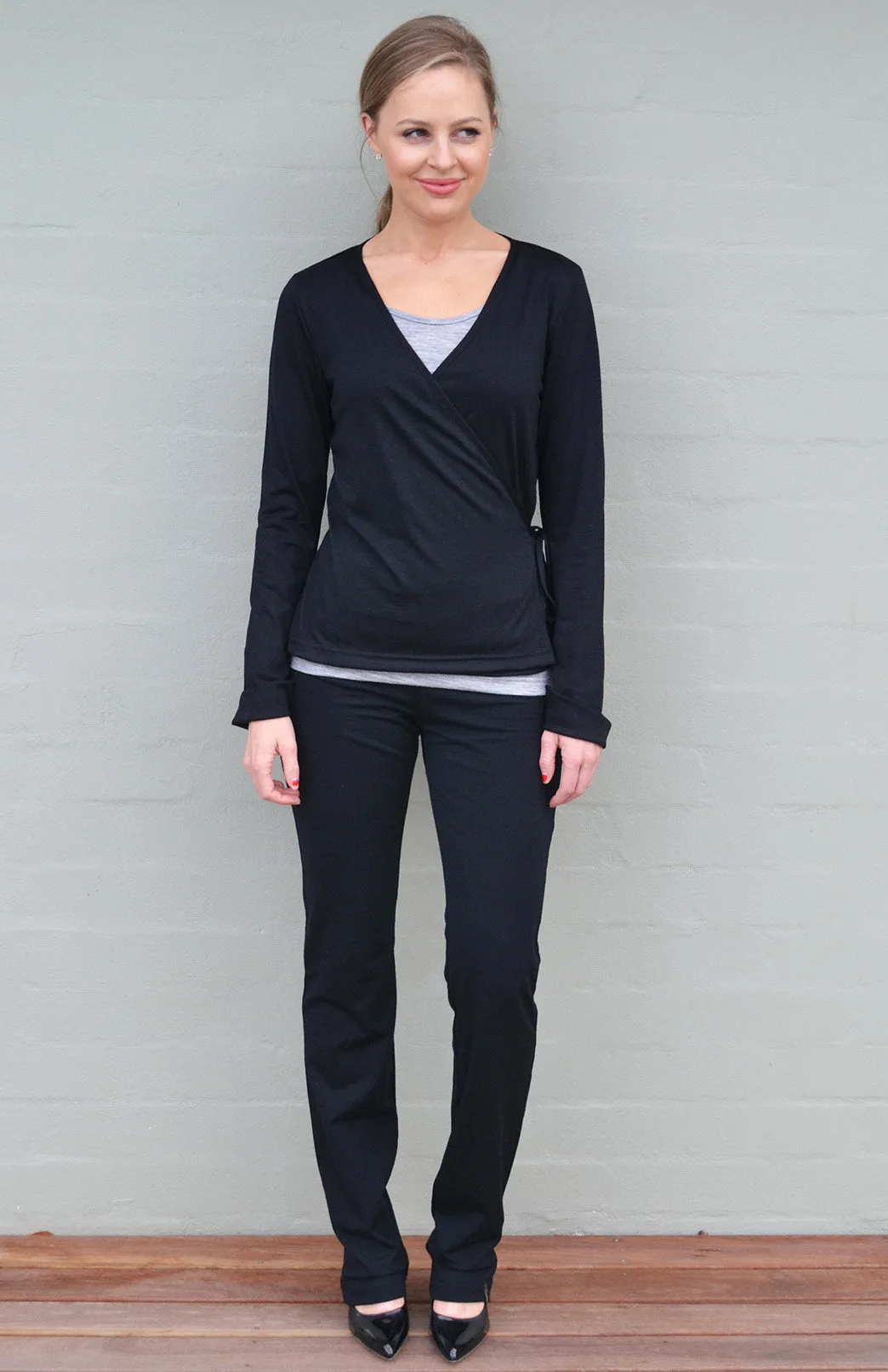 Lettie Wrap Top