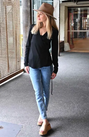 Lettie Wrap Top