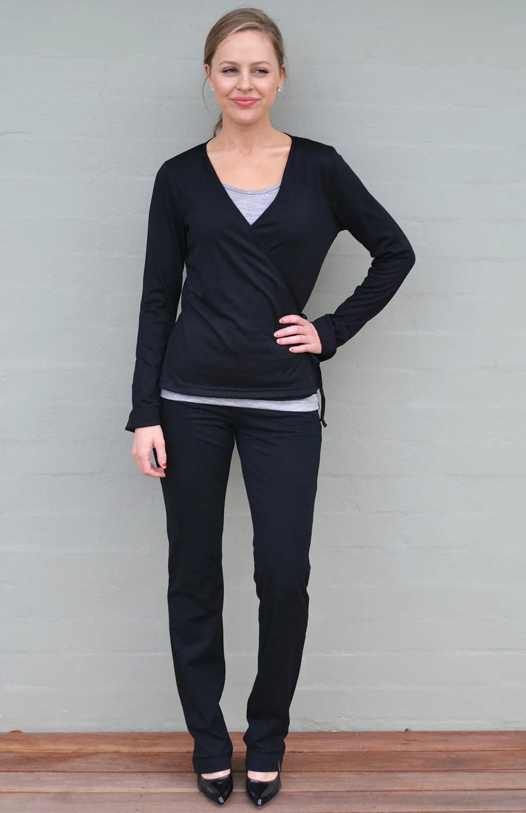 Lettie Wrap Top