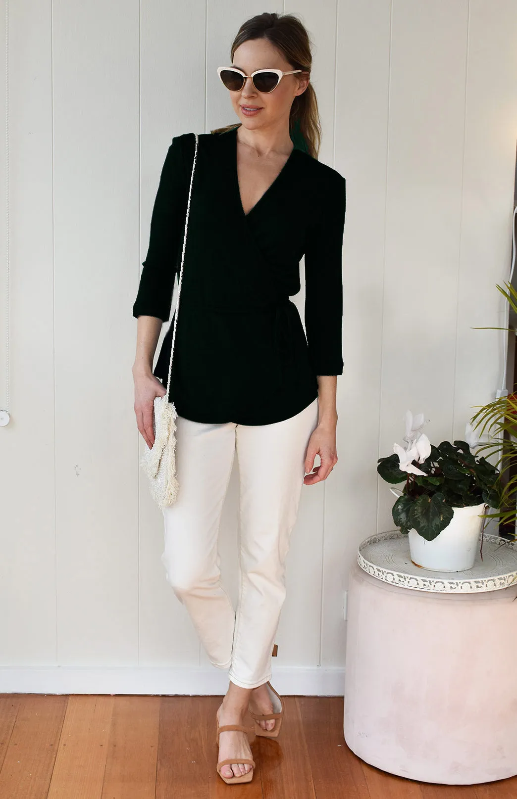 Lettie Wrap Top