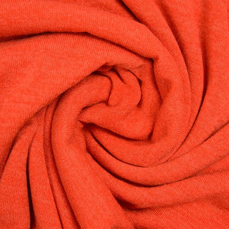 Maille tricot polyester Manon orange