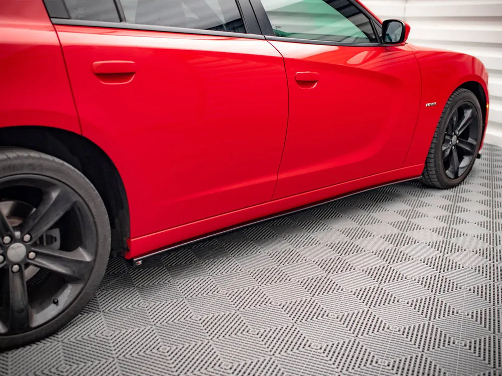 Maxton Design - SIDE SKIRTS DIFFUSERS DODGE CHARGER RT MK7 FACELIFT (2014-)