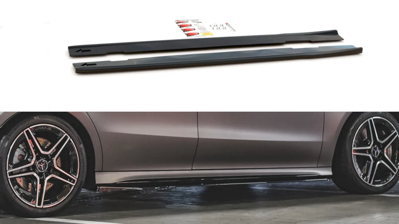 Maxton Design - SIDE SKIRTS DIFFUSERS MERCEDES-AMG CLA 35 / 45 C118 (2019-)