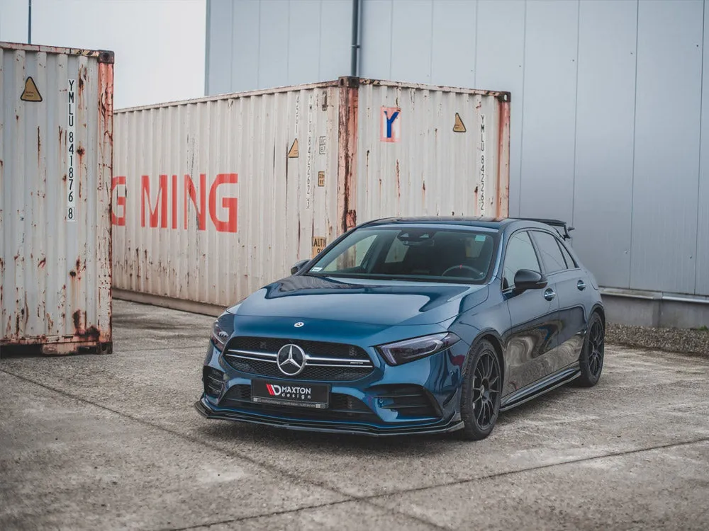 Maxton Design - SIDE SKIRTS DIFFUSERS V.1 MERCEDES A35 AMG / AMG-LINE W177
