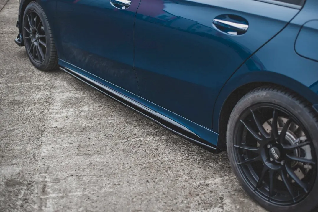 Maxton Design - SIDE SKIRTS DIFFUSERS V.1 MERCEDES A35 AMG / AMG-LINE W177