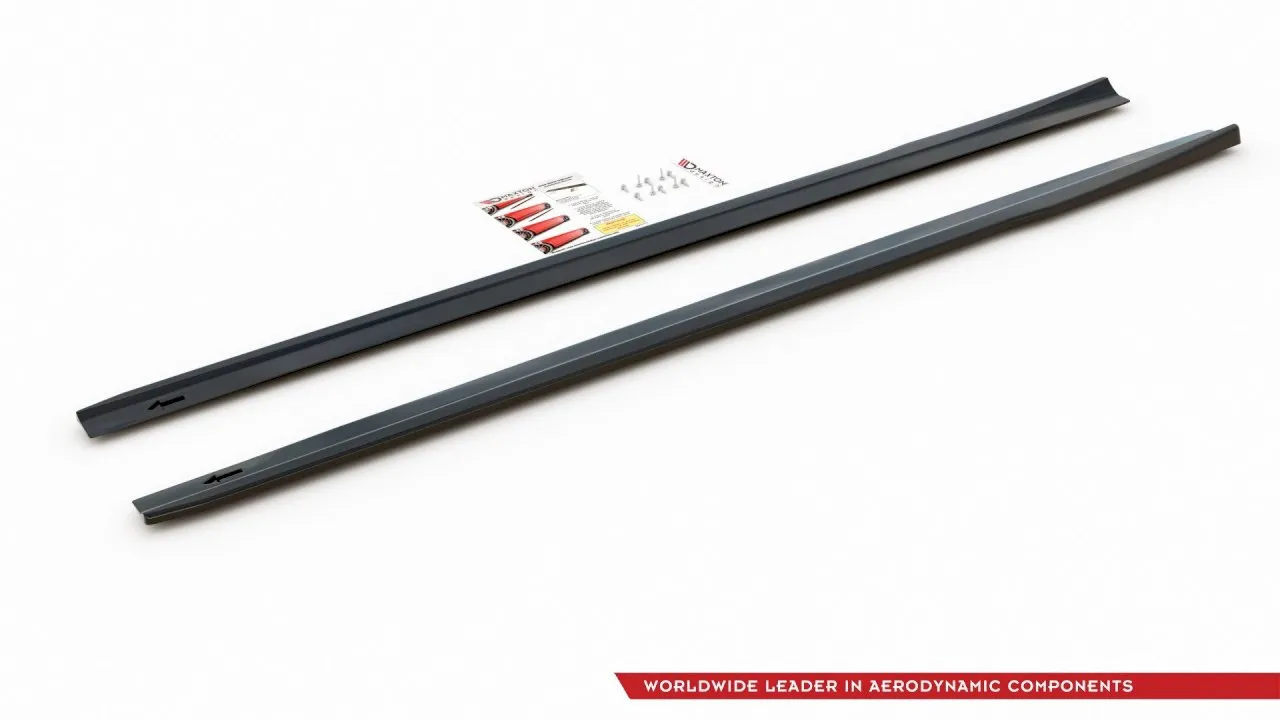 Maxton Design - SIDE SKIRTS DIFFUSERS V.1 MERCEDES A35 AMG / AMG-LINE W177