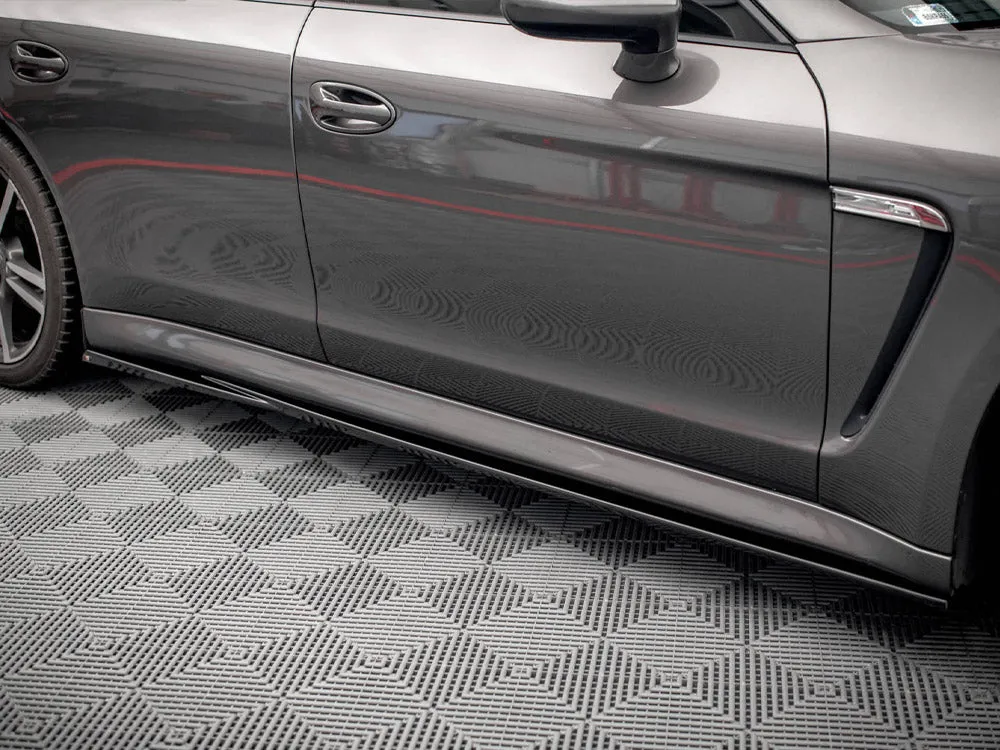 Maxton Design - SIDE SKIRTS DIFFUSERS V.2 PORSCHE PANAMERA / PANAMERA DIESEL / PANAMERA TURBO 970