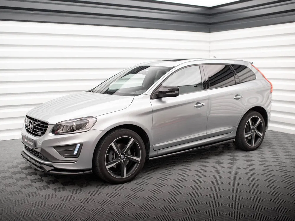 Maxton Design - SIDE SKIRTS DIFFUSERS VOLVO XC60 R-DESIGN MK1 FACELIFT