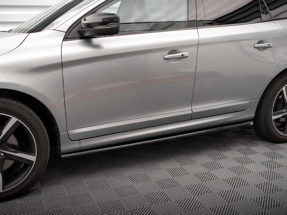 Maxton Design - SIDE SKIRTS DIFFUSERS VOLVO XC60 R-DESIGN MK1 FACELIFT