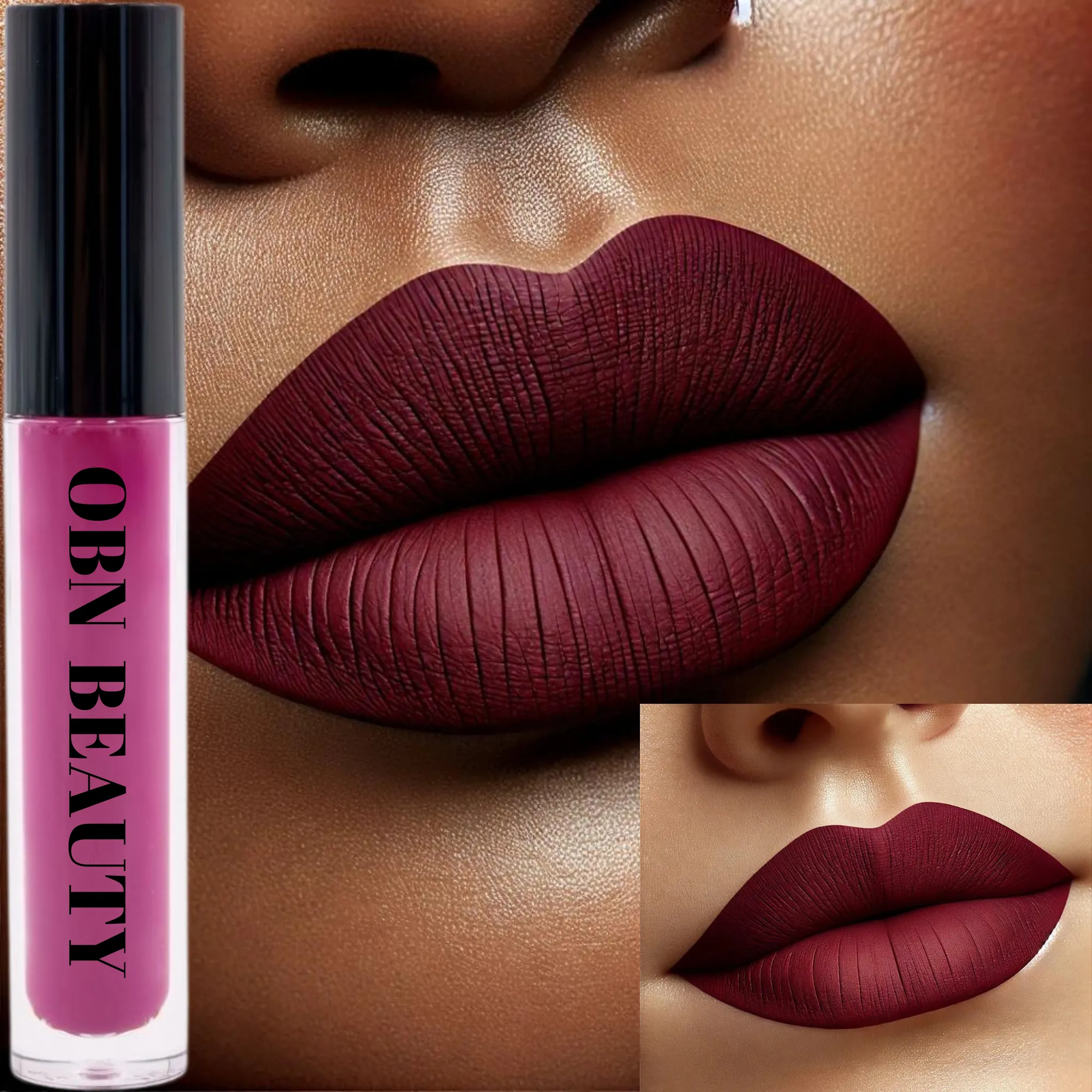 Mystic Maroon Matte Lipstick