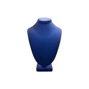 Navy Blue Leatherette Neckform