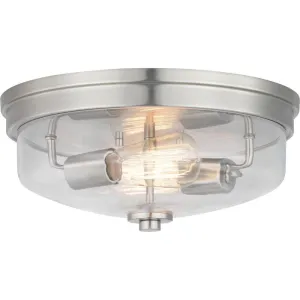 P350121-009 2-60W MED Flush Mount