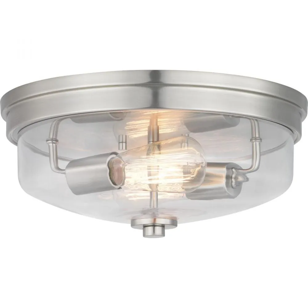 P350121-009 2-60W MED Flush Mount