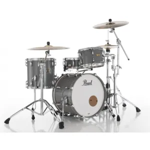 Pearl Masters Maple Pure 3pc Drum Set 20/12/14 w/Standard R2 Mounts Putty Gray