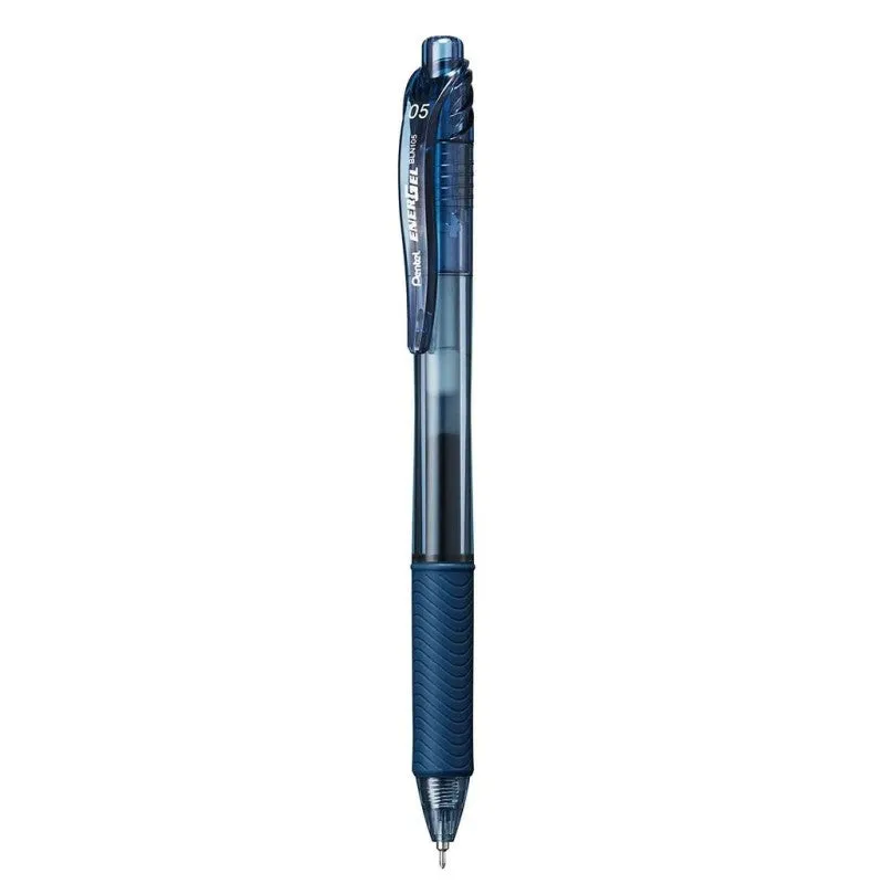 Pentel Energel-X Metal Tip Pen 0.5 mm Navy Blue