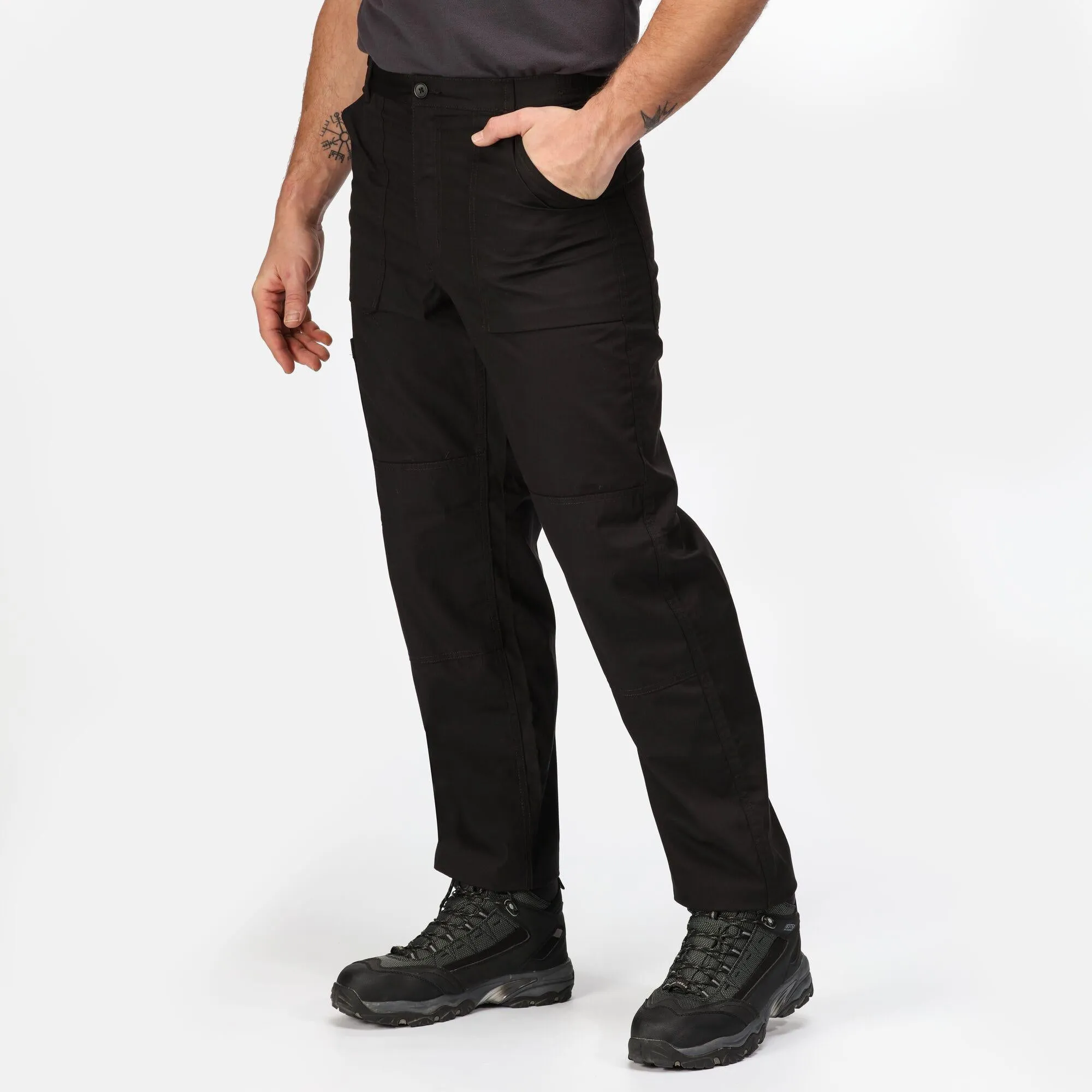 Regatta Professional Mens Action Trousers (1 of 2 - Black, Navy, Grey)