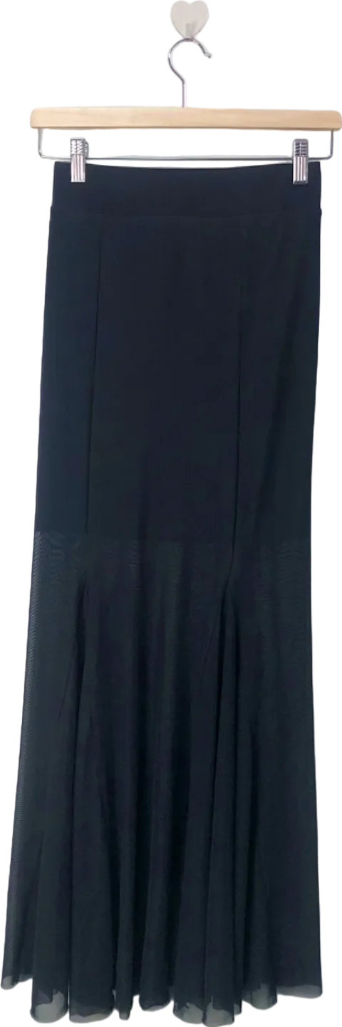 River Island Black Smart Skirt Size UK 6