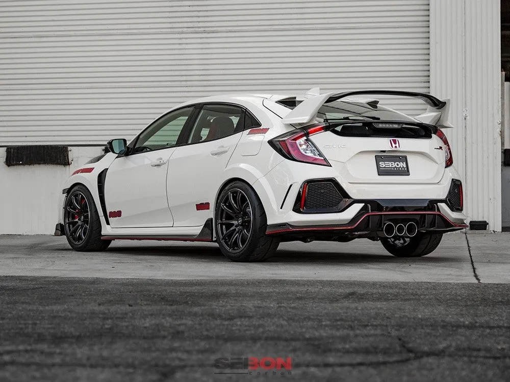 Seibon 2017-2021 Honda Civic Type-R FK8 OEM-Style Carbon Fiber Rear Spoiler