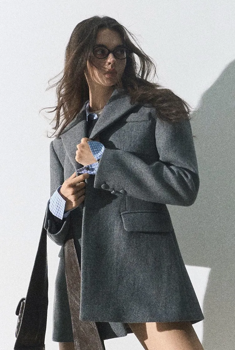 Thick Classic Wool Blazer