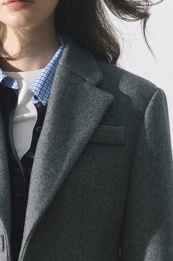 Thick Classic Wool Blazer
