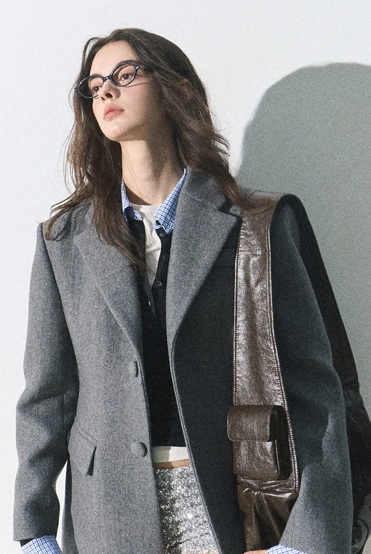 Thick Classic Wool Blazer