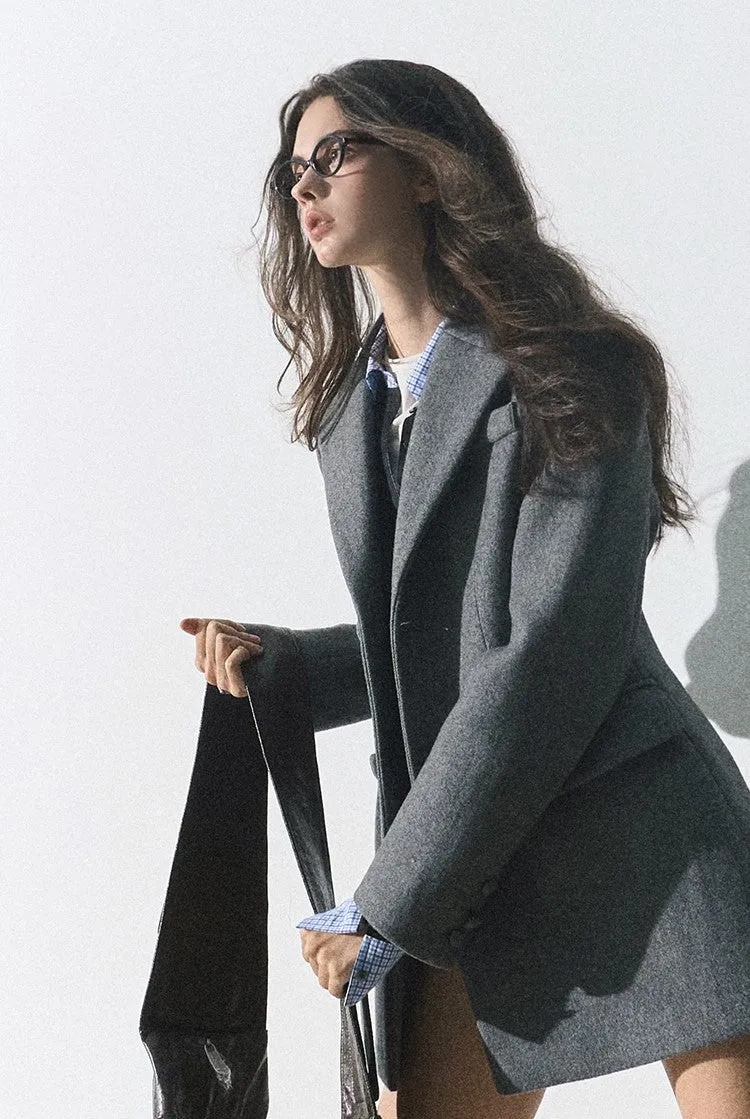 Thick Classic Wool Blazer