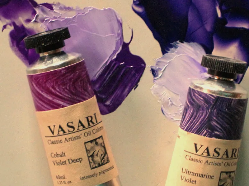 Ultramarine Violet artists oil color