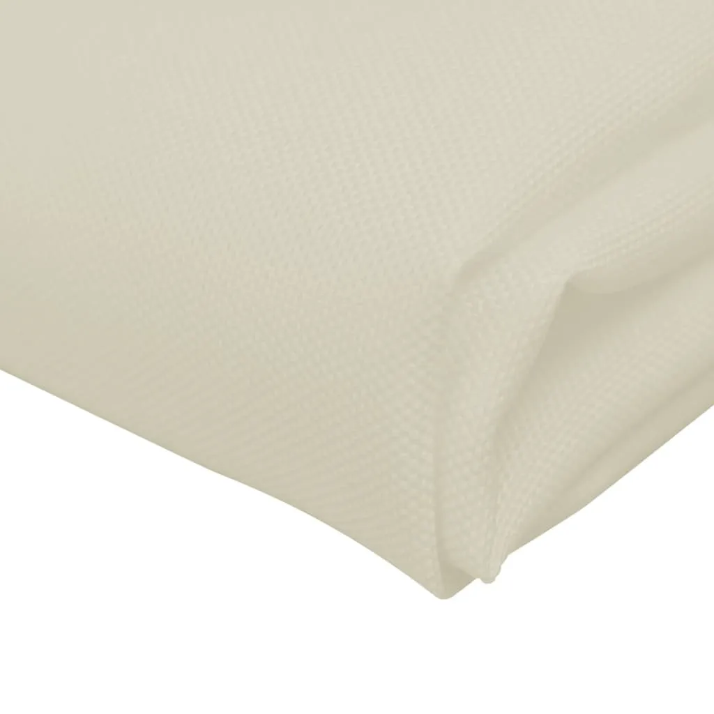 vidaXL Dinner Napkins 100 pcs Cream 50x50 cm