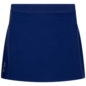 Womens 15 Inch Performance Pleated Skort Beach Royal - SS24